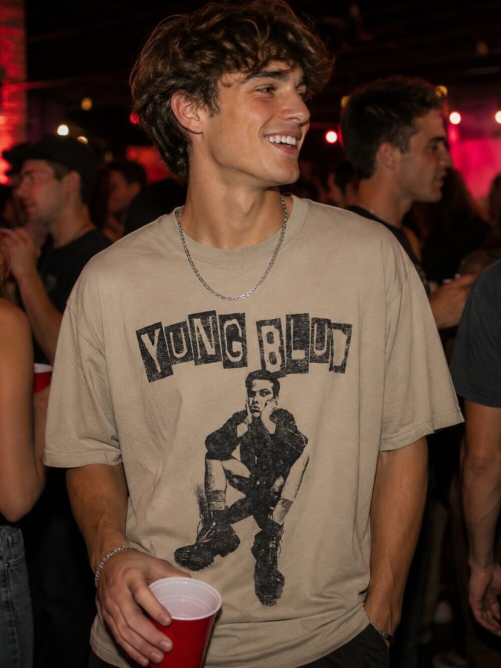 Mens Yung Blud  BAND TShirt (large)